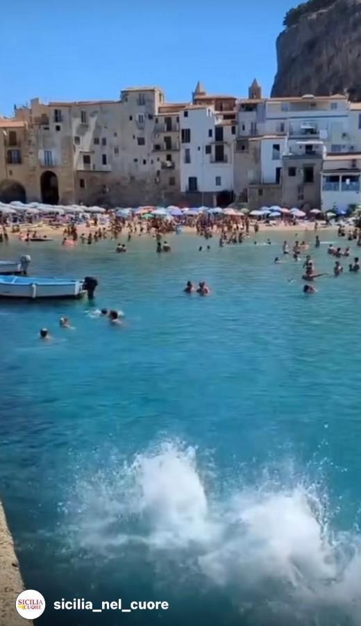 Casa Maestrale Lägenhet Cefalù Exteriör bild